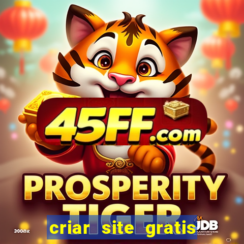 criar site gratis de jogos